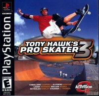 PSX - Tony Hawk's Pro Skater 3 Box Art Front