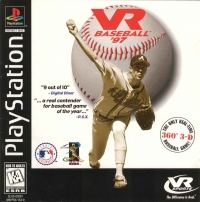 PSX - VR Baseball '97 Box Art Front