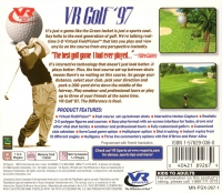 PSX - VR Golf '97 Box Art Back