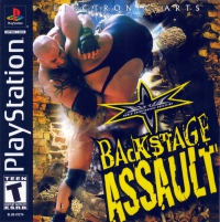 PSX - WCW Backstage Assault Box Art Front