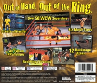 PSX - WCW Mayhem Box Art Back