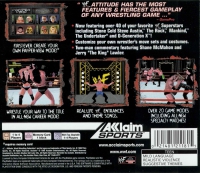PSX - WWF Attitude Box Art Back