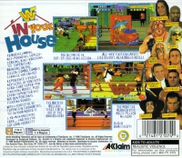 PSX - WWF In Your House Box Art Back