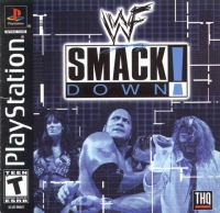 PSX - WWF Smackdown Box Art Front