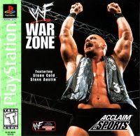 PSX - WWF War Zone Box Art Front