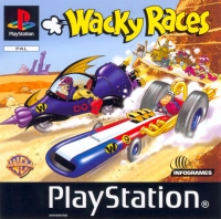 PSX - Wacky Races Box Art Front