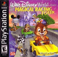 PSX - Walt Disney World Quest Magical Racing Tour Box Art Front
