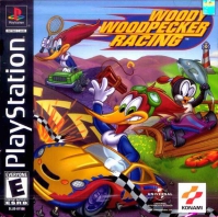 PSX - Woody Woodpecker Racing Box Art Front