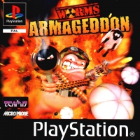 PSX - Worms Armageddon Box Art Front