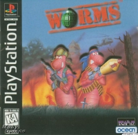 PSX - Worms Box Art Front