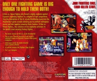 PSX - X Men vs Street Fighter Box Art Back