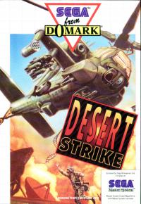 SMS - Desert Strike Return to the Gulf Box Art Front