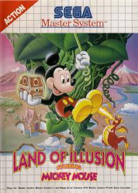 SMS - Land of Illusion Starring Mickey Mouse Box Art Front