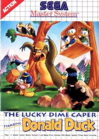 SMS - Lucky Dime Caper Starring Donald Duck Box Art Front