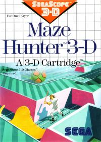 SMS - Maze Hunter 3D Box Art Front