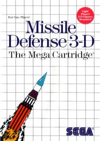 SMS - Missile Defense 3 D Box Art Front