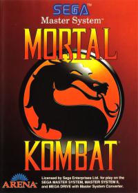 SMS - Mortal Kombat Box Art Front