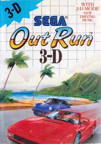 SMS - Out Run 3 D Box Art Front