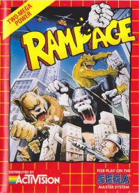 SMS - Rampage Box Art Front