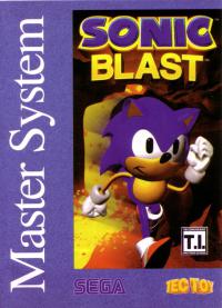 SMS - Sonic Blast Box Art Front
