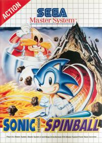 SMS - Sonic the Hedgehog Spinball Box Art Front