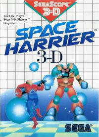 SMS - Space Harrier 3D Box Art Front