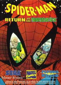 SMS - Spider Man Return of the Sinister Six Box Art Front