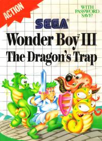 SMS - Wonder Boy III The Dragon's Trap Box Art Front