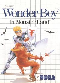 SMS - Wonder Boy in Monster Land Box Art Front