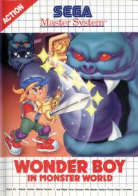 SMS - Wonder Boy in Monster World Box Art Front