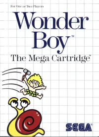 SMS - Wonder Boy Box Art Front