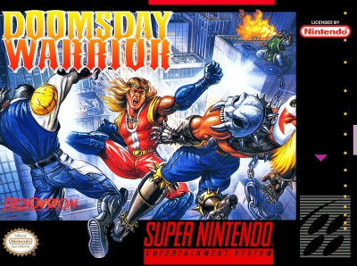 SNES - Doomsday Warrior Box Art Front