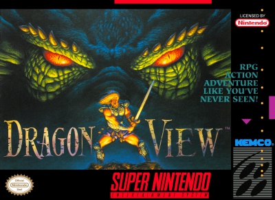 SNES - Dragon View Box Art Front