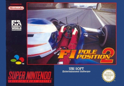 SNES - F1 Pole Position 2 Box Art Front