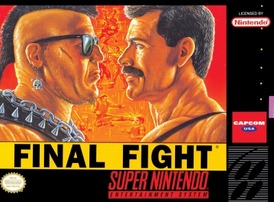 SNES - Final Fight Box Art Front