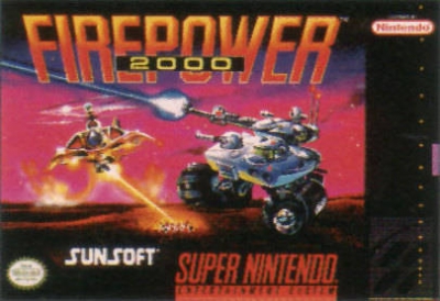 SNES - Firepower 2000 Box Art Front