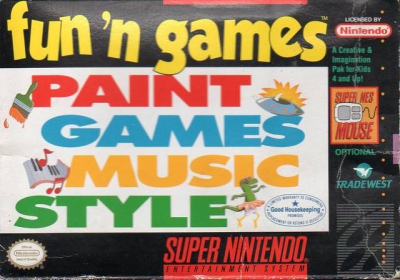 SNES - Fun 'n Games Box Art Front