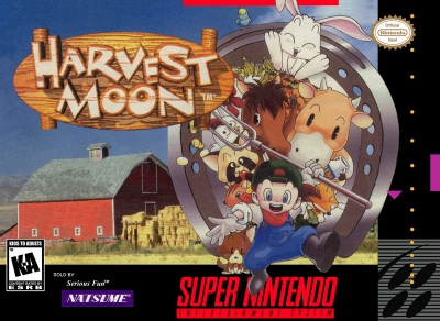 SNES - Harvest Moon Box Art Front