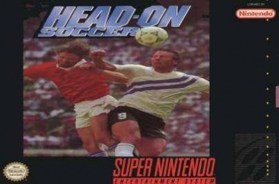 SNES - Head On Soccer Box Art Front