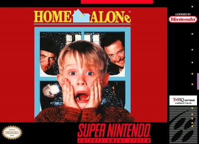 SNES - Home Alone Box Art Front