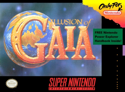 SNES - Illusion of Gaia Box Art Front