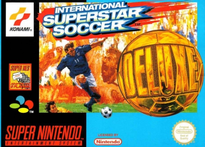 SNES - International Superstar Soccer Deluxe Box Art Front