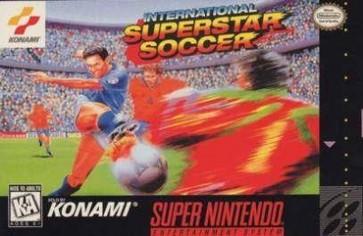SNES - International Superstar Soccer Box Art Front