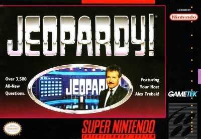 SNES - Jeopardy Box Art Front