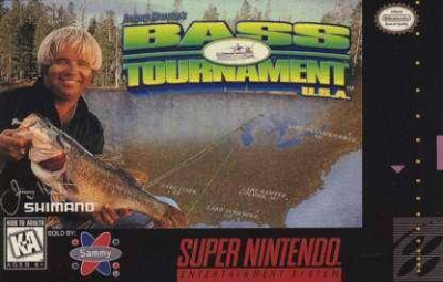 SNES - Jimmy Houston's Bass Tournament USA Box Art Front