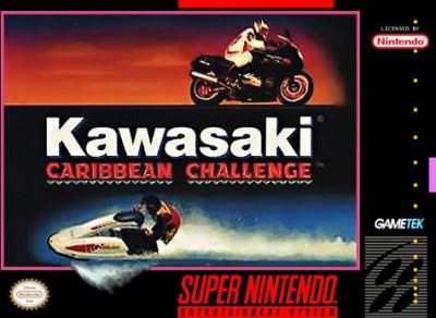SNES - Kawasaki Caribbean Challenge Box Art Front