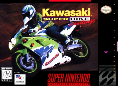 SNES - Kawasaki Superbike Challenge Box Art Front