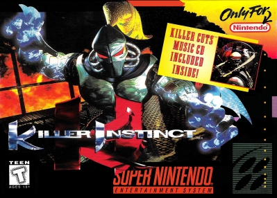 SNES - Killer Instinct Box Art Front
