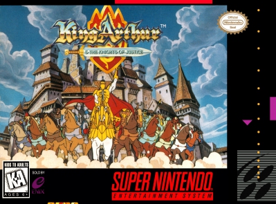 SNES - King Arthur and the Knights of Justice Box Art Front