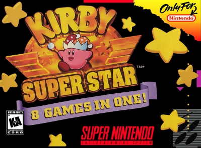 SNES - Kirby Super Star Box Art Front